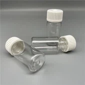 中国メーカーのためのラボ滅菌30ML 3ペットペッグホワイトボトル