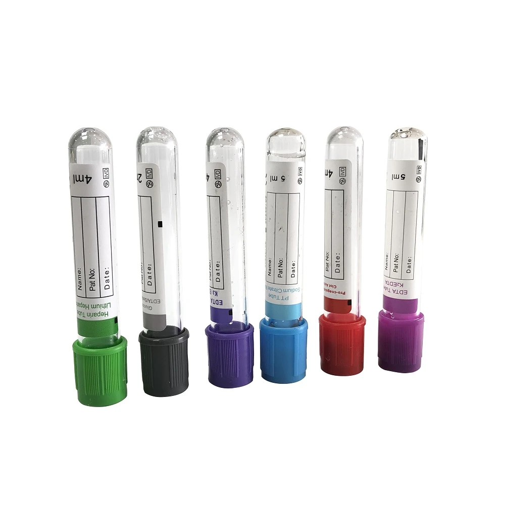 vacuum blood collection tubes